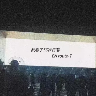 我看了56次日落