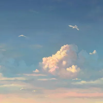 晚霞